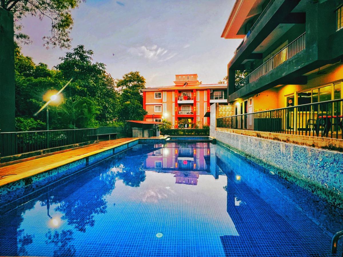 4Bhk Stunning Apartment With Pool 2Bhkx2 Old Goa Luaran gambar