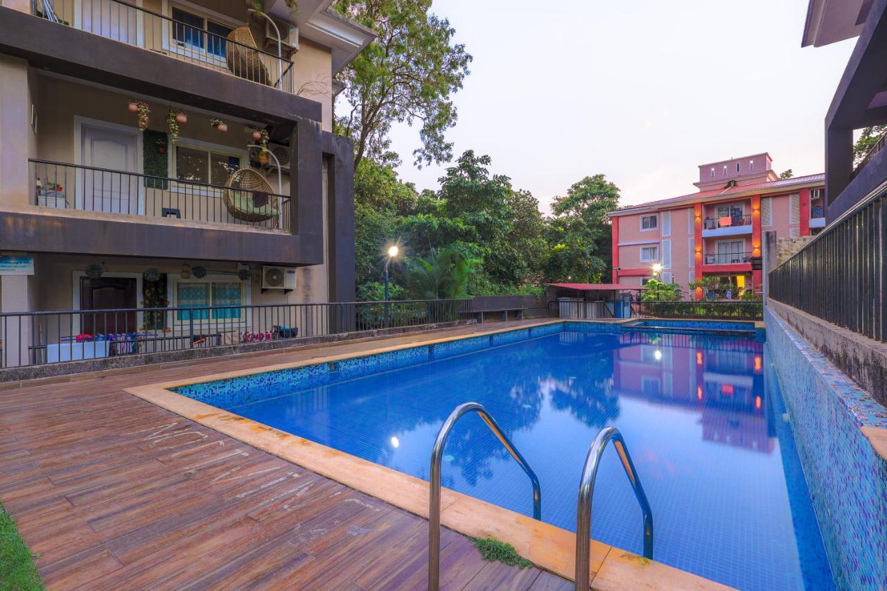 4Bhk Stunning Apartment With Pool 2Bhkx2 Old Goa Luaran gambar