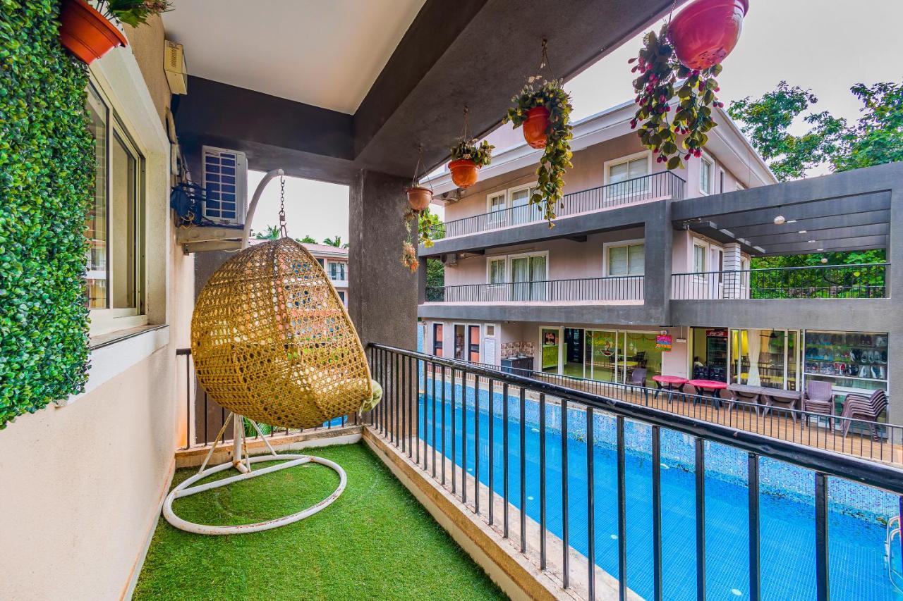 4Bhk Stunning Apartment With Pool 2Bhkx2 Old Goa Luaran gambar